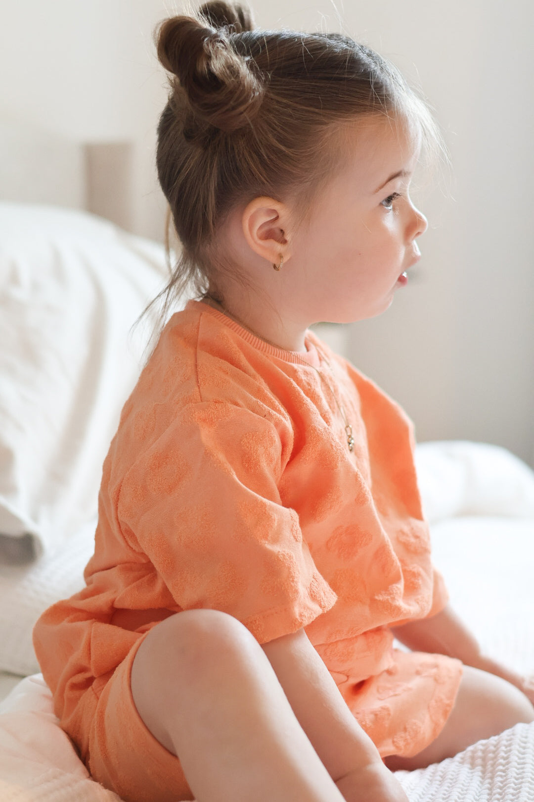 Trucs d'enfants - Oversize T-Shirt | Clementine Sorbet Flowers