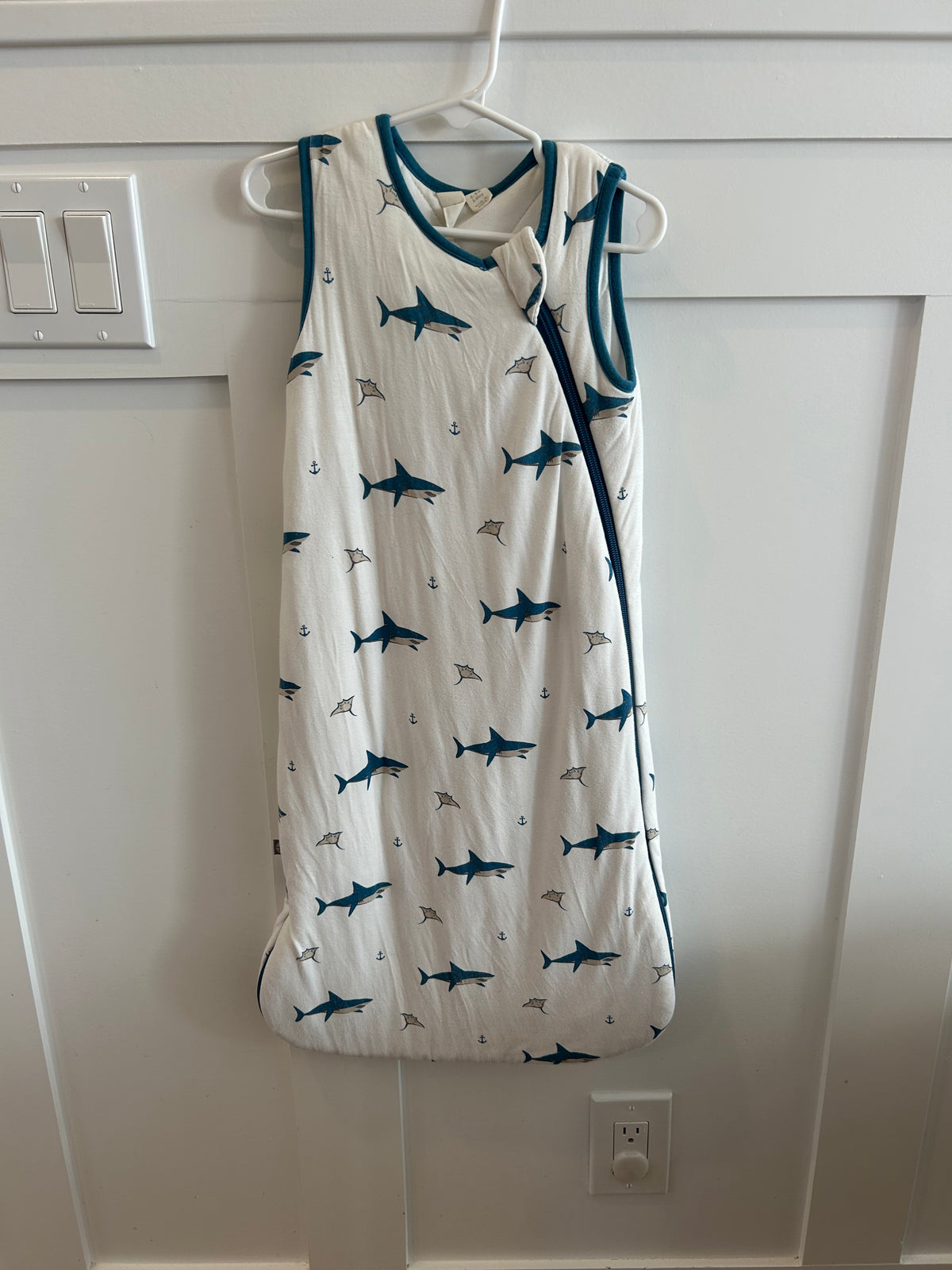 Preloved kyte 2.5 tog sleepsack - 0-6M Deep Sea