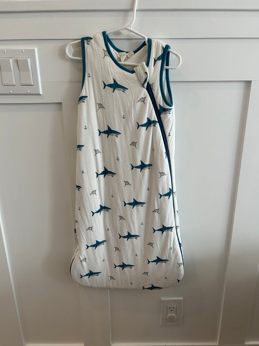 Preloved kyte 2.5 tog sleepsack - 0-6M Deep Sea