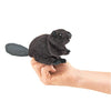 FOLKMANIS MINI BEAVER FINGER PUPPET