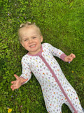 Little Ridley Baby - Flowers Romper