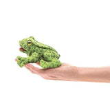 FOLKMANIS MINI FROG FINGER PUPPET