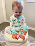 Little Ridley Baby - Sea Turtles Romper