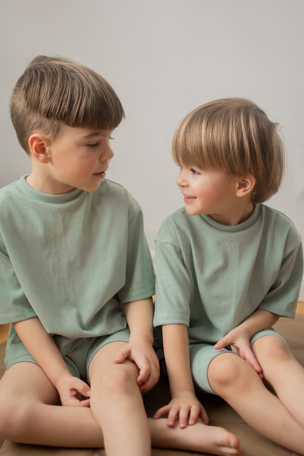 Trucs d'enfants - Oversized T-Shirt | Minted Sage