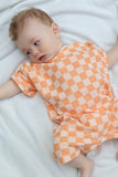 Trucs d'enfants - Grow With Me Romper | Clementine Checkered
