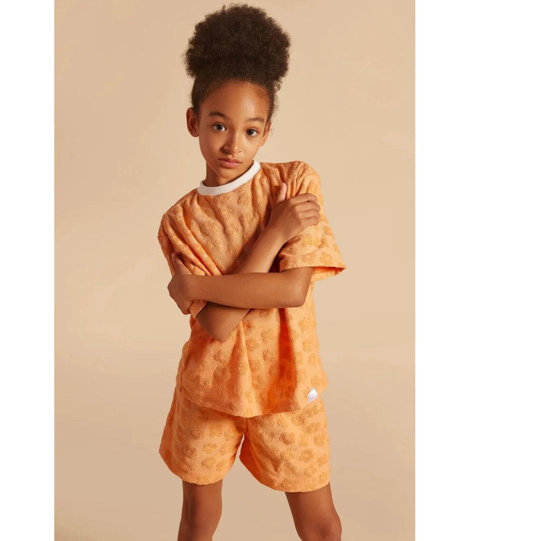 Trucs d'enfants - Oversize T-Shirt | Clementine Sorbet Flowers