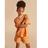 Trucs d'enfants - Oversize T-Shirt | Clementine Sorbet Flowers