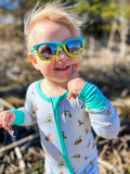 Little Ridley Baby - Iguana Romper