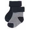 NOPPIES 2 PIECE SOCK SET - NAVY