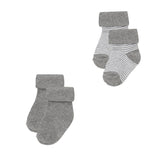 NOPPIES 2 PIECE SOCK SET - ANTHRACITE