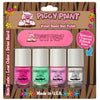 PIGGY PAINT GIFT SET - 3 COLOURS BASECOAT & NAIL FILE