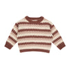 RYLEE + CRU ASPEN SWEATER - MULTI STRIPE