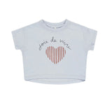 RYLEE + CRU BOXY FIT TEE - JOIE DE VIVRE