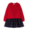 MAYORAL SWEATER + DRESS - RED