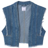 MAYORAL TWEEN GIRL DENIM VEST - MEDIUM WASH