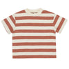 RYLEE + CRU SHORT SLEEVE TEE - POPPY STRIPE