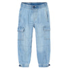 MAYORAL WIDE LEG CARGO PANTS - BLEACH