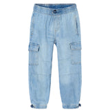 MAYORAL WIDE LEG CARGO PANTS - BLEACH