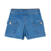 MAYORAL CARGO DENIM SHORTS