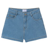 MAYORAL TWEEN GIRL DENIM SHORTS - LIGHT WASH