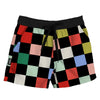 HEADSTER 'COLOURBURST PEACHSKIN' BOARDSHORT - BLACK