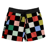 HEADSTER 'COLOURBURST PEACHSKIN' BOARDSHORT - BLACK