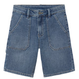 MAYORAL TWEEN BOY DENIM SHORTS - MEDIUM WASH