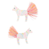 HATLEY RAINBOW ZEBRAS HAIR CLIPS