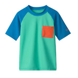 HATLEY BLUE SHORT SLEEVE RASH GUARD