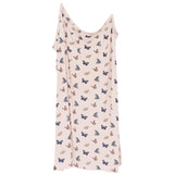 KYTE BABY SWADDLE IN BLUSH BUTTERFLY
