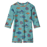 HATLEY BABY TROPICAL FISH ONE PIECE RASH GUARD