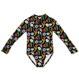 HEADSTER 'PETAL'S REALM' L/S SWIMSUIT