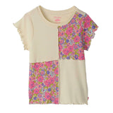 HATLEY GROOVY FLOWERS PATCHWORK T-SHIRT