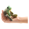 FOLKMANIS MINI FROG FINGER PUPPET