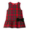 HATLEY RED PLAID PINAFORE DRESS