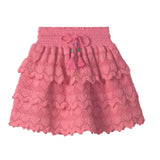 HATLEY PINK HEARTS FLOWY SKORT