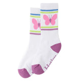 HATLEY GIRLS BUTTERFLY TUBE SOCKS