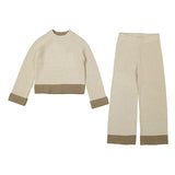 MAYORAL TWEEN KNIT SWEATER + PANT SET