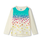 HATLEY FALLING BUTTERFLY GRAPHIC LS TSHIRT