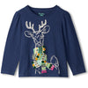 HATLEY REINDEER SCARF PUFF TEE SHIRT