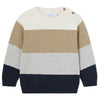 MAYORAL BABY STRIPED SWEATER + DENIM SOFT PANT