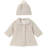 MAYORAL BABY KNITTED COAT WITH HAT