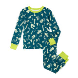 HATLEY DINO FOSSILS STRETCH COTTON PJ