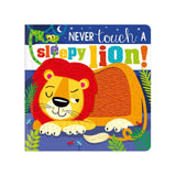 'NEVER TOUCH A SLEEPY LION!' BOARD BOOK