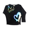 APPAMAN GRAFFITI SLOUCH SWEATER