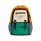 HEADSTER COLOURBLOCK SCHOOL BACKPACK - BLUE ATOLL