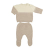 MAYORAL BABY KNIT SET - WALNUT