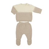 MAYORAL BABY KNIT SET - WALNUT