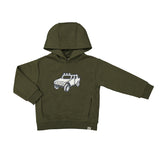 MAYORAL RUBBER PRINT HOODIE - TRUCK