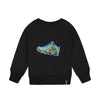 DEUX PAR DEUX FLEECE SWEATSHIRT - RETRO SNEAKER